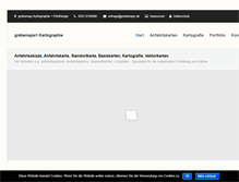 Tablet Screenshot of grebemaps.de